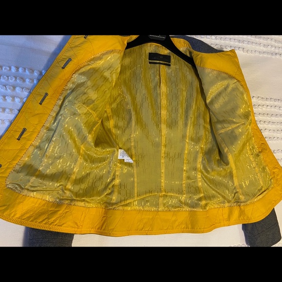 CH Carolina Herrera Gray Blazer/Jacket Sz.6 - Picture 4 of 8